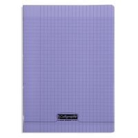 8000 POLYPRO, Cahier piqué violet 21x29,7cm 96p séyès 90g - Image principale
