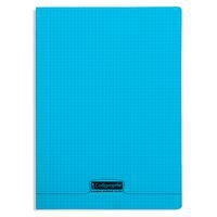 8000 POLYPRO, Cahier piqué bleu 21x29,7cm 96p Q.5x5 90g - Image principale