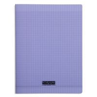 8000 POLYPRO, Cahier piqué violet 21x29,7cm 192p séyès 90g - Image principale