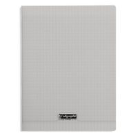 8000 POLYPRO, Cahier piqué gris 24x32cm 96p séyès 90g - Image principale