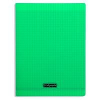 8000 POLYPRO, Cahier piqué vert 24x32cm 192p séyès 90g - Image principale