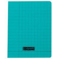 8000 POLYPRO,  Cahier piqué vert 17x22cm 32p Séyès3mm 90g - Image principale