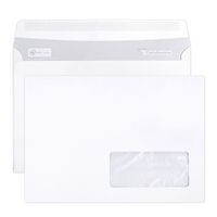 Boite 500 enveloppes auto.adh 162x229 fen45x100 90g ass°1 - Image principale