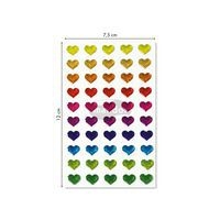 Cooky, Sach 1 pl 7,5x12cm, Cœurs multicolores - Image 5