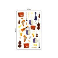 Cooky, Sach 1 pl 7,5x12cm, Instruments de musique - Image 5