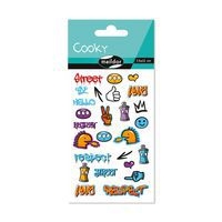 Cooky, Sach 1 pl 7,5x12cm, Graffitis - Image 7