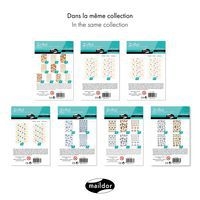 Initial, Sach 20 pl 10,5x16cm, Mini ronds métal-pastel - Image 2