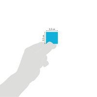 Géométriques, Sach 20pl 16x21cm, Carrés/rectangles - Image 2