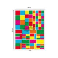 Géométriques, Sach 20pl 16x21cm, Carrés/rectangles - Image 5