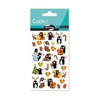 Cooky, Sach 1 pl 7,5x12cm, Noël Pingouins - Image principale
