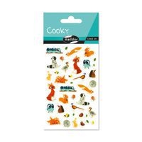 Cooky, Sach 1 pl 7,5x12cm, Animaux de la forêt - Image principale