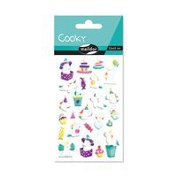 Cooky, Sach 1 pl 7,5x12cm, Licorne anniversaire - Image principale
