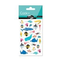Cooky, Sach 1 pl 7,5x12cm, Animaux marins - Image principale