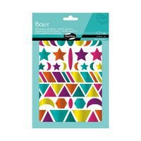 Baby, Sach 6 pl 14,8x21cm, Géométriques métallisées - Image principale