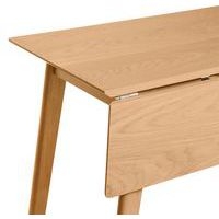 Table Tori 120 x 75 cm 1 abatant chêne - Image 3