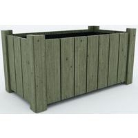 Jardinière Pont Croix rectangulaire Mobextan - Image principale