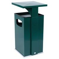 Cendrier-poubelle 72L / Vert - Manutan - Image 8