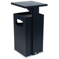 Cendrier-poubelle 72L / Anthracite - Manutan - Image 2