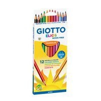 Etui 12 crayons 18 cm Elios tri Omyacolor Giotto - Image principale