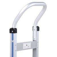 Diable aluminium - Roues semi-pneumatiques - Force 150 kg - Image 6