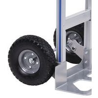 Diable aluminium - Roues semi-pneumatiques - Force 150 kg - Image 10