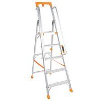 Escabeau professionnel aluminium avec rampe - Manutan Expert - Image 6