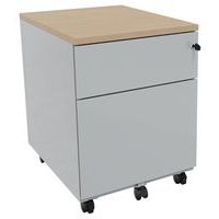 Caisson mobile métal Evidence top bois Vinco - Image 7