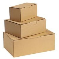 Boîte d'expédition carton kraft multi-usages - À languette - Havane - Image 4