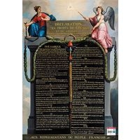 Poster 50x70cm droits de l'homme - Image principale