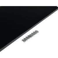 Tablette supplémentaire armoire à rideaux en kit- Larg. 120 cm - noire - Image 4