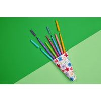 Pochette 8 feutres Flair double pointe couleurs assorties - Image 5