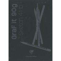 Bloc GraF'iT  A5 80 feuilles 90g Noir O - Image principale
