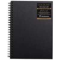 Carnet Spiralé Goldline 140g papier blanc portrait - Clairefontaine - Image principale
