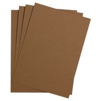 Paquet 24 feuilles Etival Color 160g 50x65 Brun - Image principale