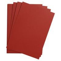 Paquet 24 feuilles Etival Color 160g 50x65 Bordeaux - Image principale