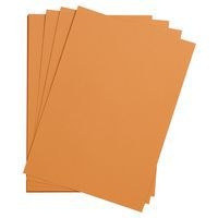 Paquet 24 feuilles Etival Color 160g 50x65 rouille - Image principale