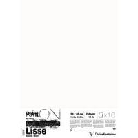 PaintON Blanc Lisse paquet de 10 feuilles 50x65cm 250g - Image principale