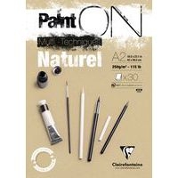Bloc Paint'On encollé A2 30 feuilles 250g naturel - Image principale