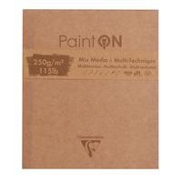 Bloc ass. Paint'On 50 feuilles collé 13,3x15,7cm droit - Image principale