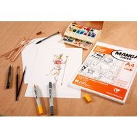 Etui Manga Planches A4 40F 200g papier uni - Image 3