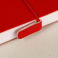 Carnet Paint'ON cousu double PU à élastique 14x14cm 64p 250g blanc - Image 2
