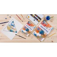 Bloc GOLDLINE AQUA 300g grain moyen  feuillesin A3 30 feuilles - Image 3