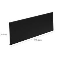 Tablette pour armoire à portes battantes larg 120 cm Noir - Image 3