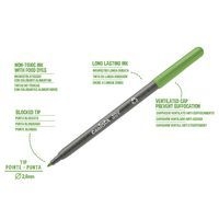 Boîte 12 feutres pointe moyenne 2,8 mm couleurs assorties - Image 3