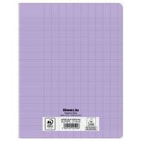 Cahier polypropylène 90g 96pages seyes 17x22 cm pastel lilas - Image 2
