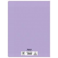 Cahier polypropylène 90g 96pages seyes 24x32 cm pastel lilas - Image 2