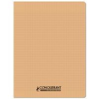 Cahier polypro 90g 96 pages seyes 24x32 cm pastel abricot - Image principale