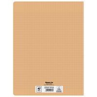 Cahier polypro 90g 96 pages seyes 24x32 cm pastel abricot - Image 2