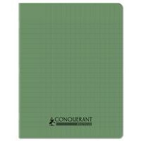 Cahier polypropylène 90g 96 pages seyes 17x22cm recyclé vert - Image principale