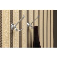 Lot 5 Portes-chapeaux avec bipatère - Nbr patère : 3 - Argent - Image 3